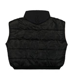 Logo Bomber Reversible Vest with a Hood