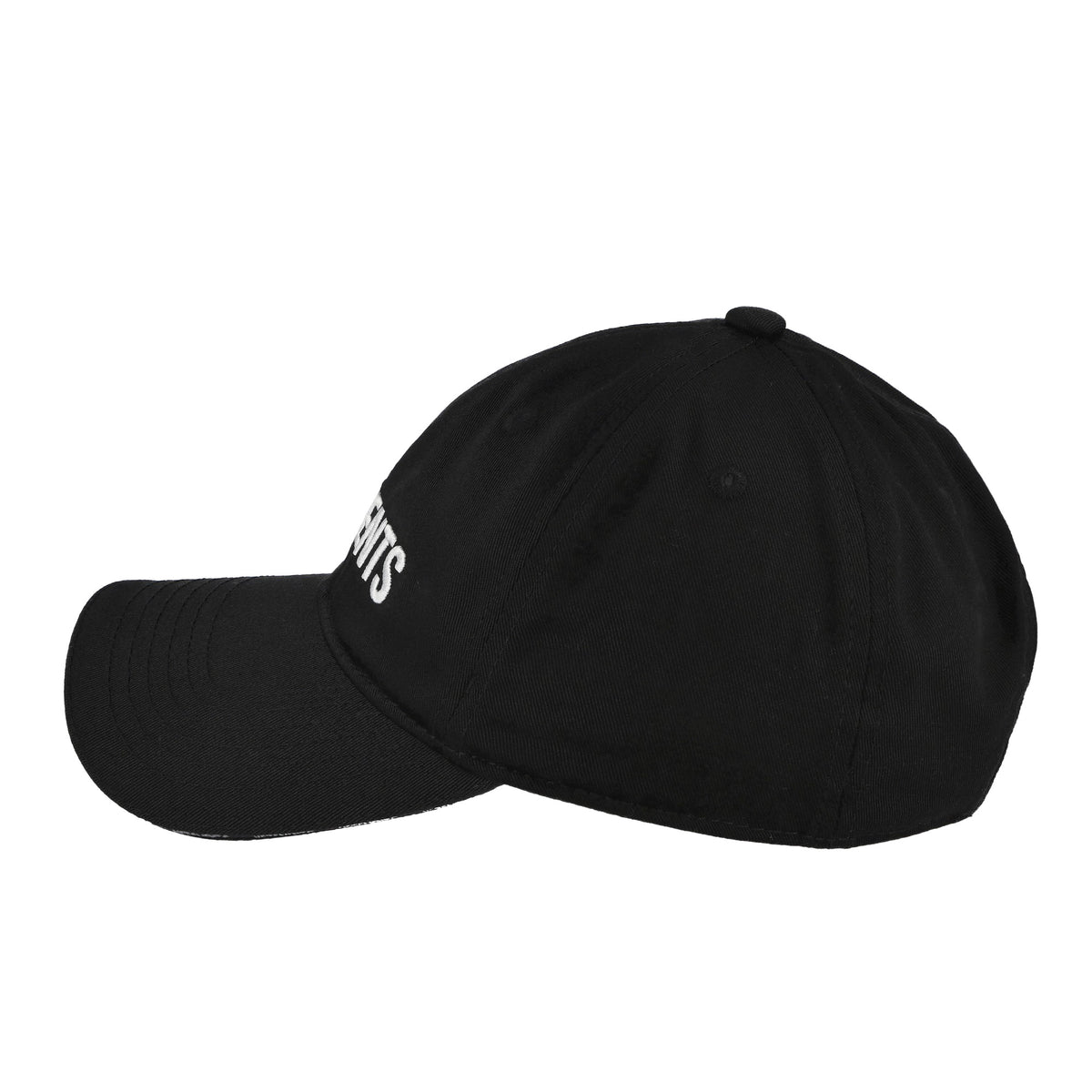 VETEMENTS Iconic Logo Cap Black Caps UE54CA180B Detail View 1 | GATE