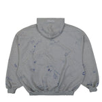 VETEMENTS Scribbled Hoodie Grey Detail view 3 | Gate