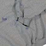 VETEMENTS Scribbled Hoodie Grey Detail view 5 | Gate
