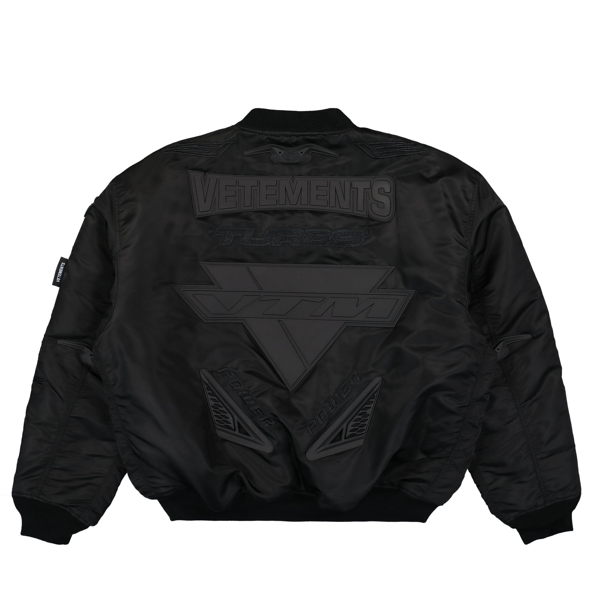 Blackout Motorcycle Bomber Jacket | GATE