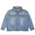 Hooded Denim Jacket