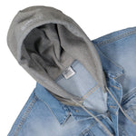 Hooded Denim Jacket