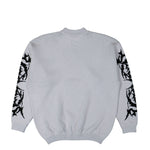 Metal Double Logo Sweater