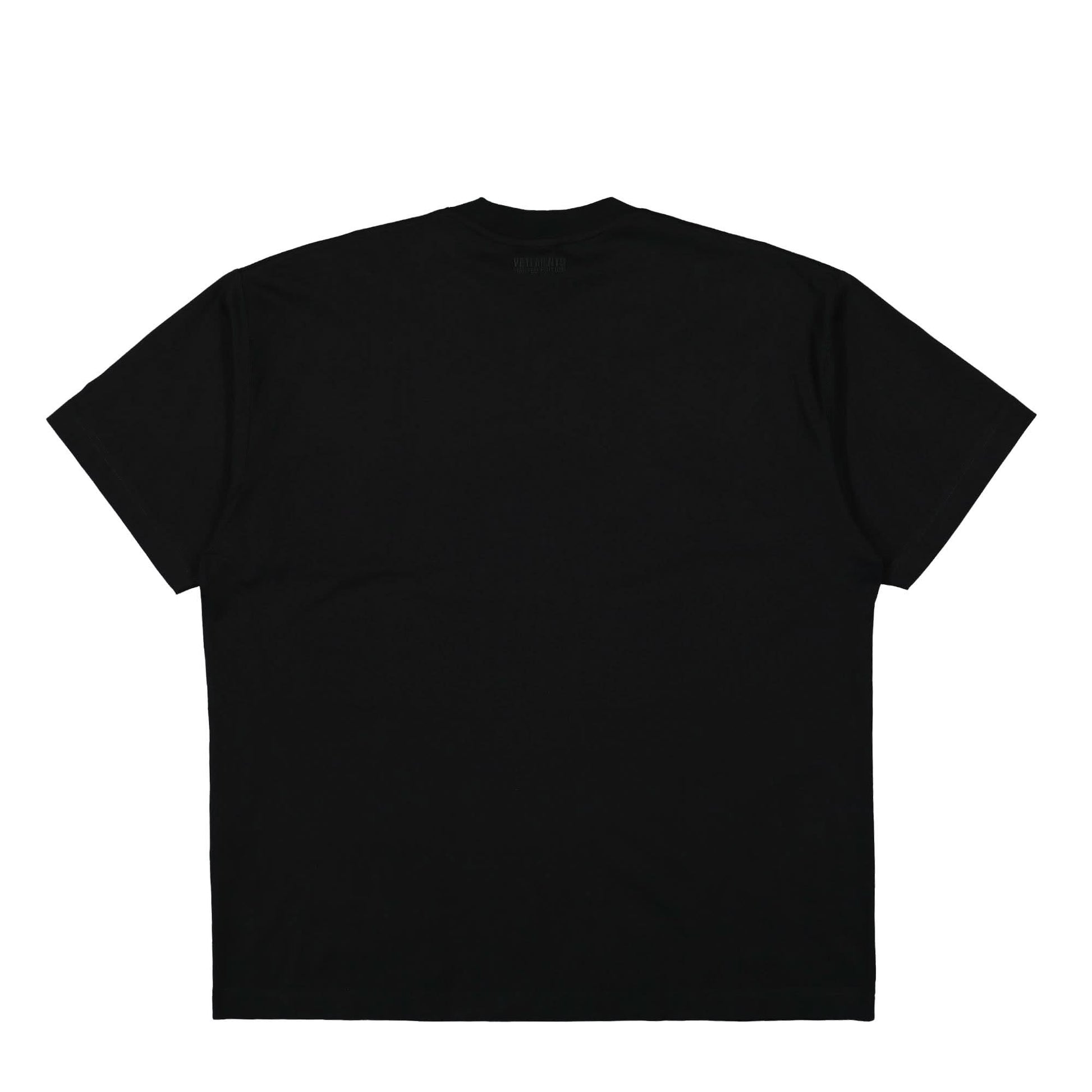 VETEMENTS Overpriced Birthday T-Shirt Black Detail view 2 | Gate