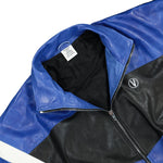 Leather Tracksuit Jacket