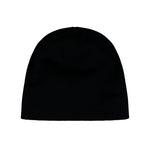 VETEMENTS Biker Cross Logo Beanie Black Beanies UE76BN307B Detail View 2 | GATE