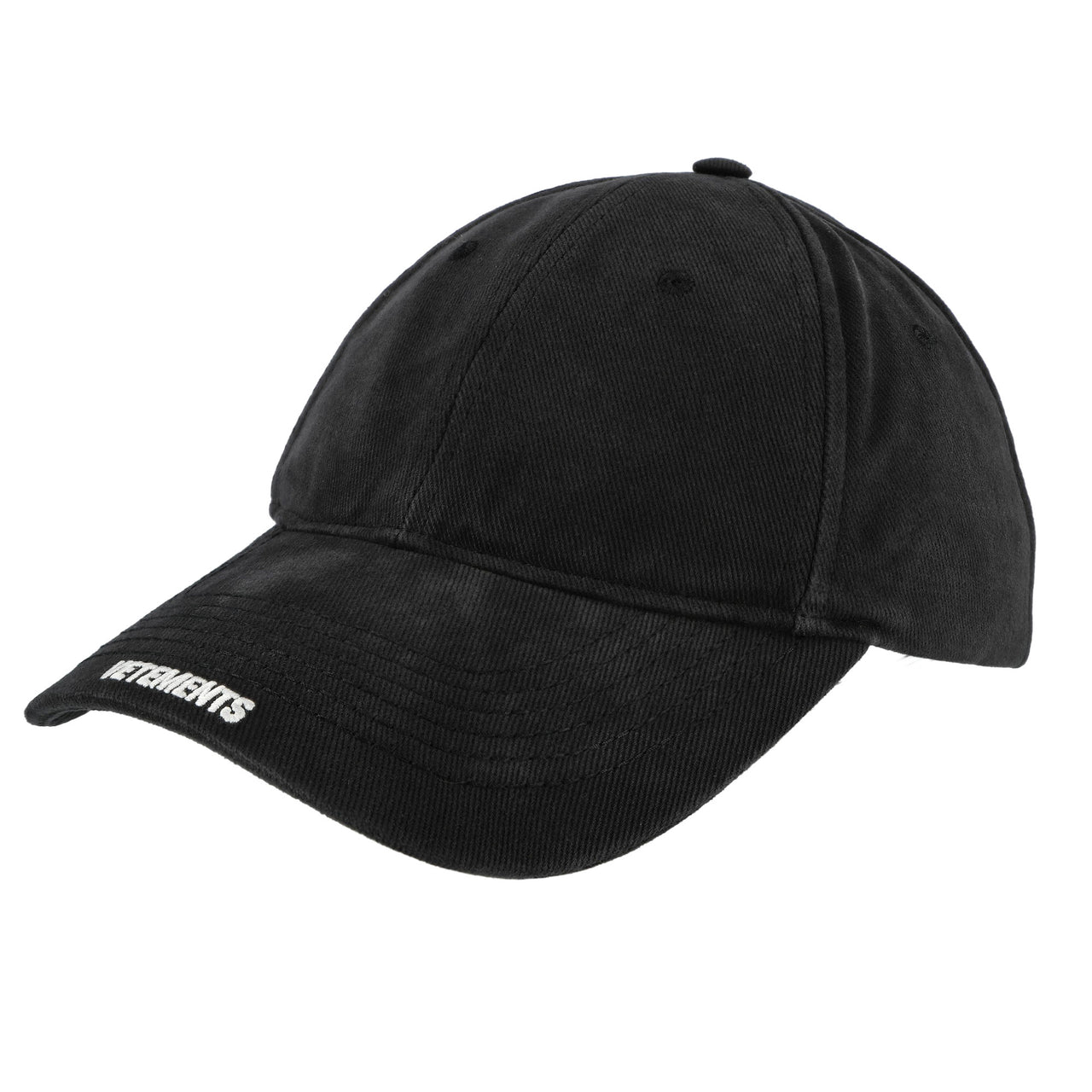 VETEMENTS Nano Logo Cap Black Caps UE76CA324B Detail View 1 | GATE
