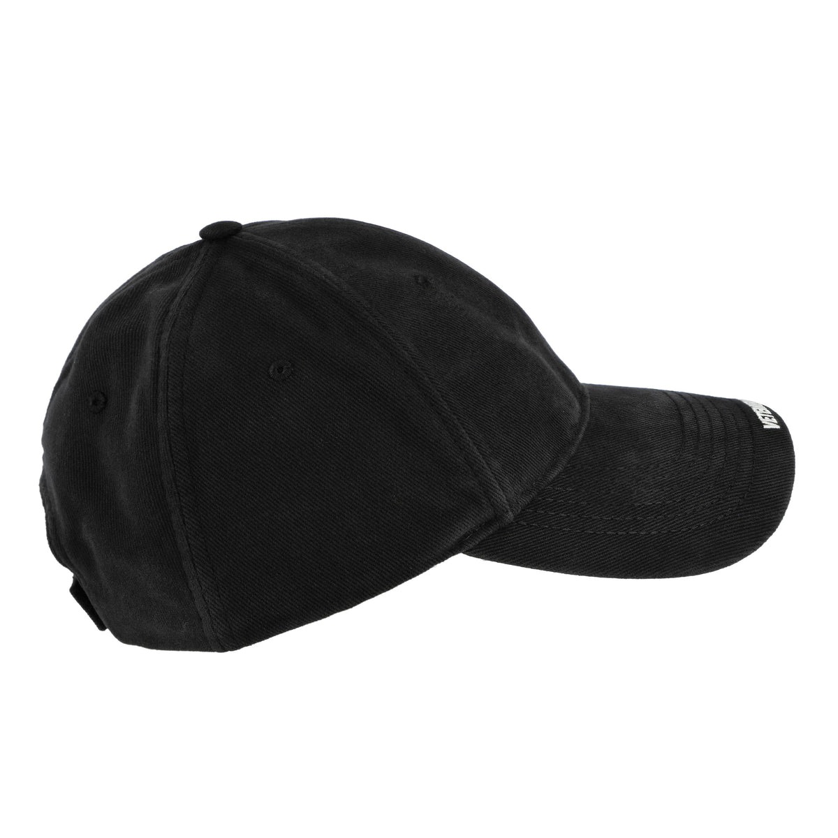 VETEMENTS Nano Logo Cap Black Caps UE76CA324B Detail View 3 | GATE