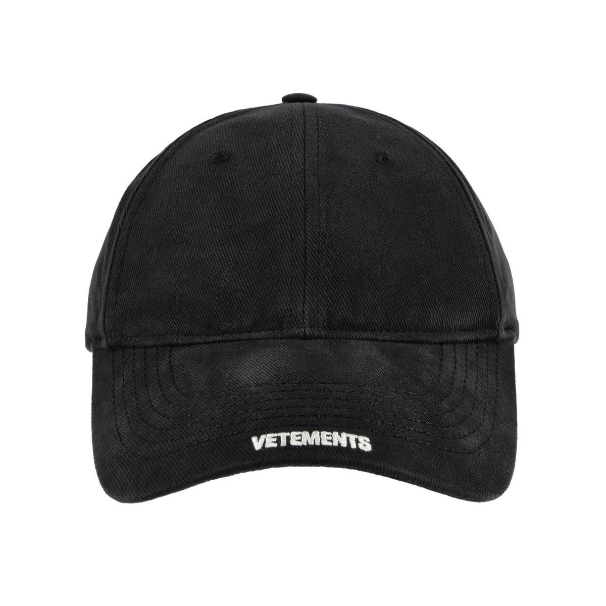 VETEMENTS Nano Logo Cap Black Caps UE76CA324B Detail View 4 | GATE