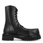 VETEMENTS Stomp Combat Boot Black Boots UH76BT800B Detail View 2 | GATE

