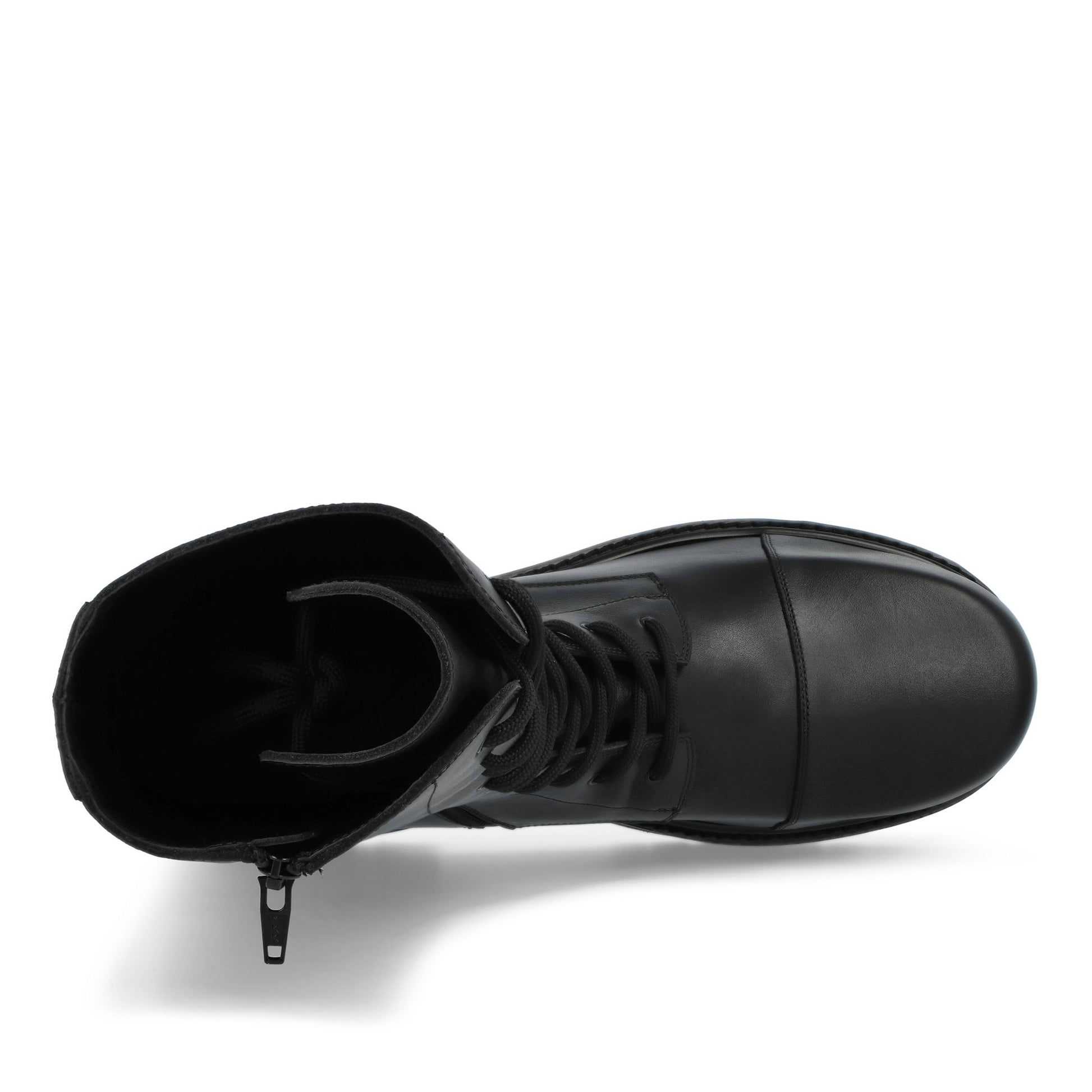 VETEMENTS Stomp Combat Boot Black Boots UH76BT800B Detail View 5 | GATE
