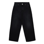 VETEMENTS Painted Anarchy Reworked Jeans Vintage Black Denim UH76DP110B2 Detail View 1 | GATE