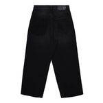VETEMENTS Painted Anarchy Reworked Jeans Vintage Black Denim UH76DP110B2 Detail View 2 | GATE