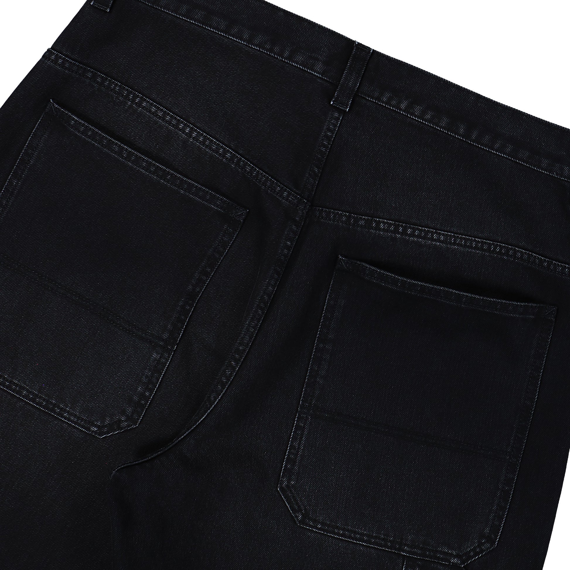 VETEMENTS Hip-Hop Jeans Vintage Black Denim UH76DP250B2 Detail View 5 | GATE