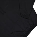 VETEMENTS Logo Oversized Hoodie Black Hoodies UH76HD100B Detail View 4 | GATE