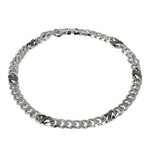 VETEMENTS Logo Chain Necklace Silver Necklaces UH76NE850S Detail View 1 | GATE