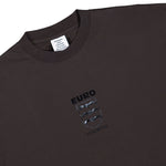 VETEMENTS Bats Logo Regular T-Shirt Chocolate Brown T-Shirts UH76TR650C Detail View 3 | GATE