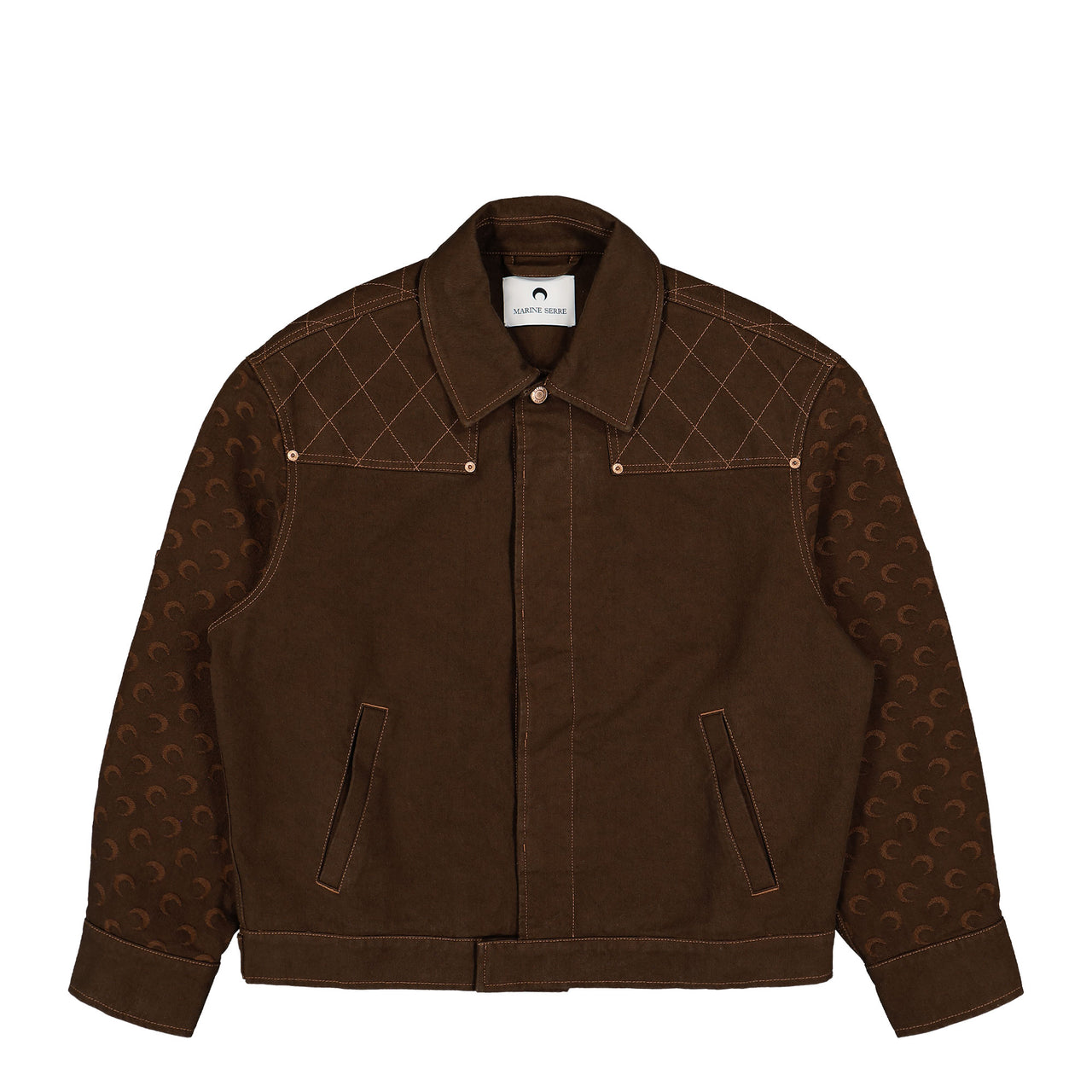 Moon Jacquard Twill Workwear Jacket