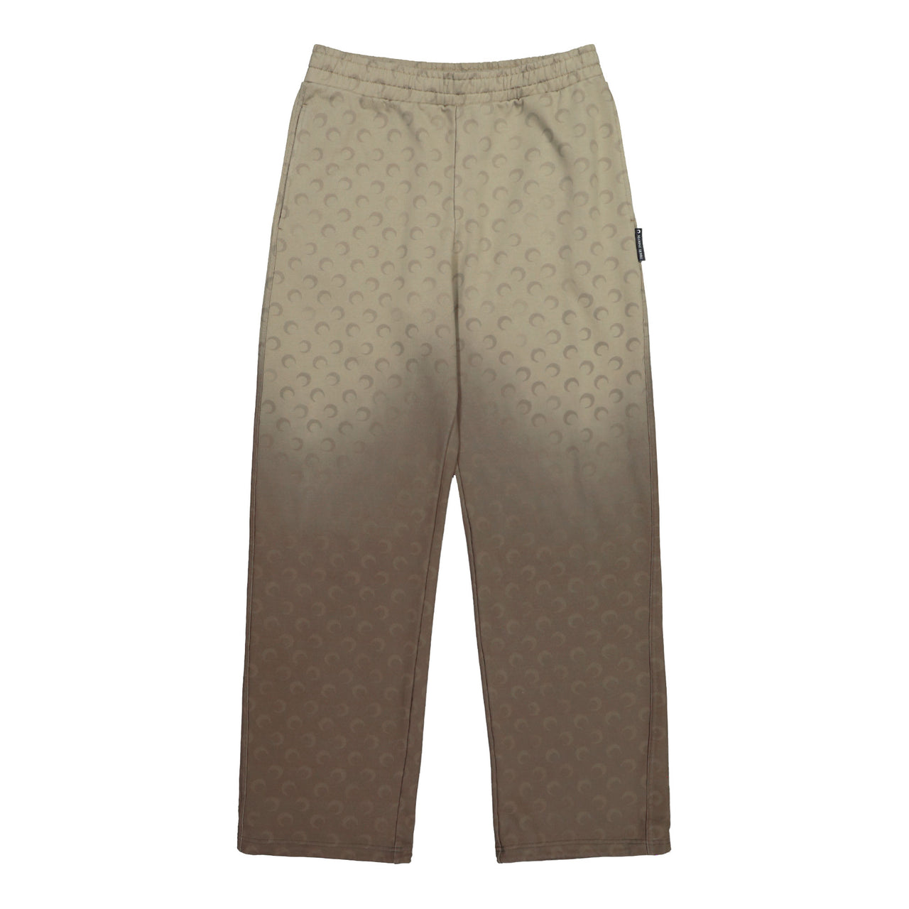 Marine Serre Faded Moon Sweatpants Taupe Sweat & Track Pants UPA052ACJER0073-BG40 Detail View 1 | GATE