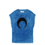 Wild Puffy Knit Sleeveless Pullover