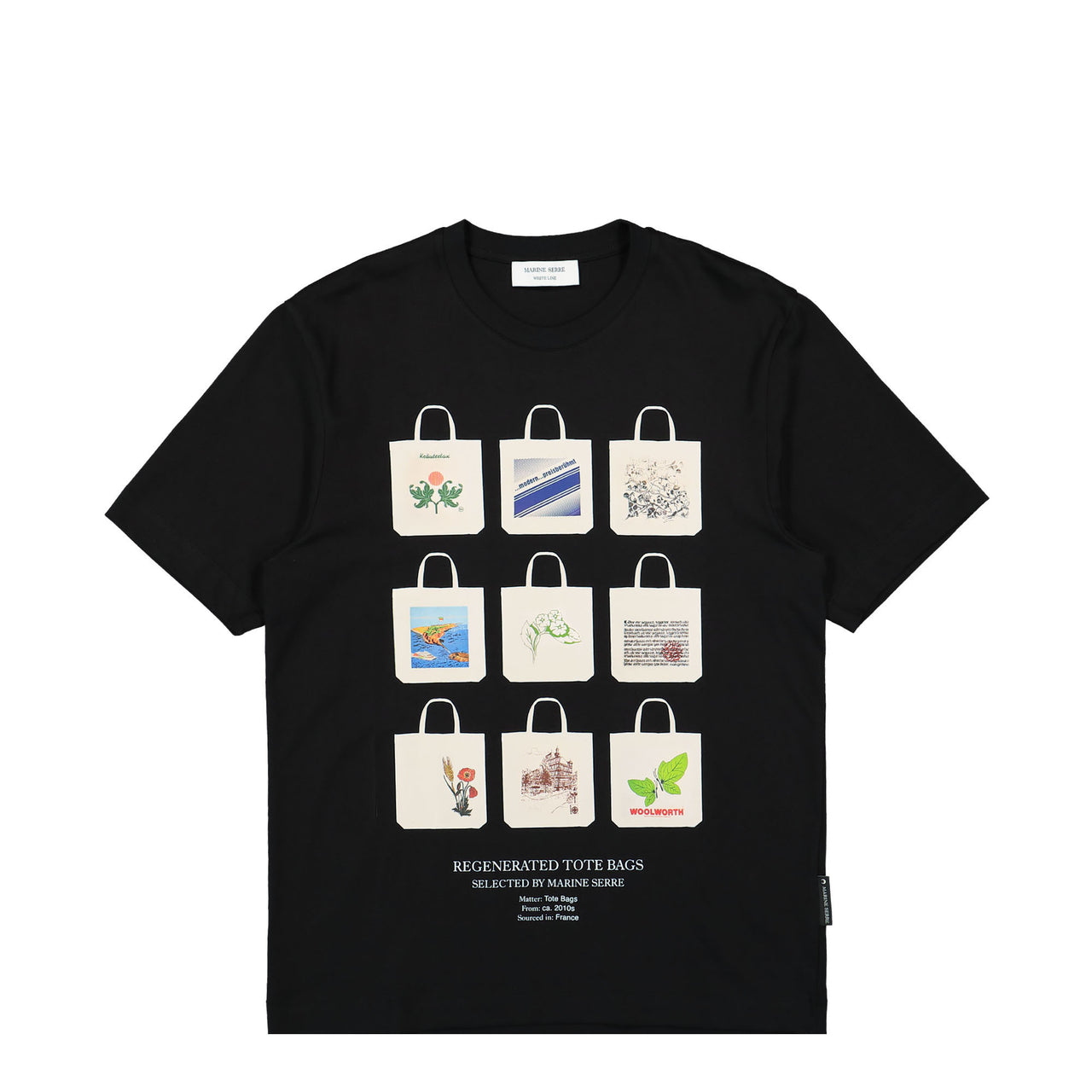 Tote Bag Logo Print Organic Cotton T-Shirt