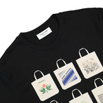 Tote Bag Logo Print Organic Cotton T-Shirt