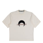 Marine Serre MS Sports Jersey Relaxed T-Shirt Pristine / Black T-Shirts UTT001ACJER0072-BG80 Detail View 1 | GATE