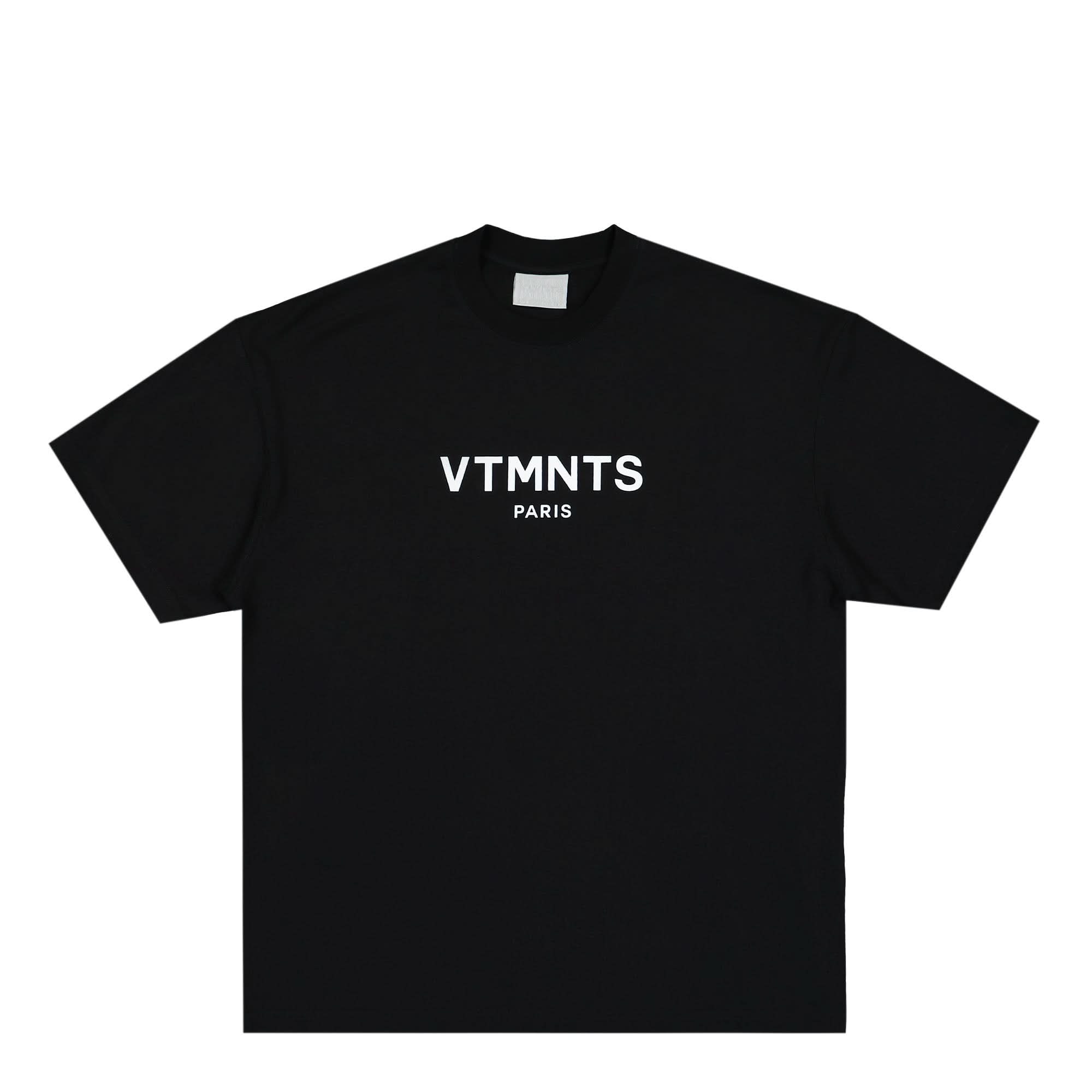 VTMNTS VTMNTS Paris Logo T-Shirt (VL18TR120B) | GATE