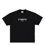 VTMNTS VTMNTS Paris Logo T-Shirt Black Detail view 1 | Gate