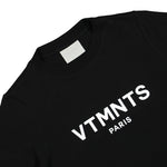 VTMNTS Paris Logo Fitted T-Shirt