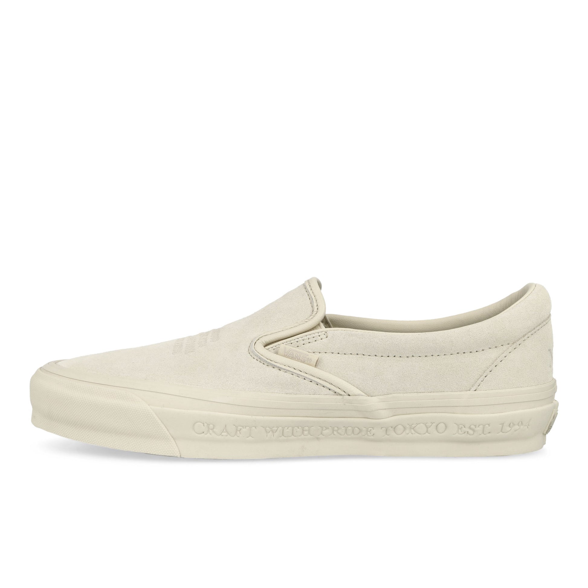Vans OTW Classic Slip On 98 Beige Sneaker Detail view 1 | Gate