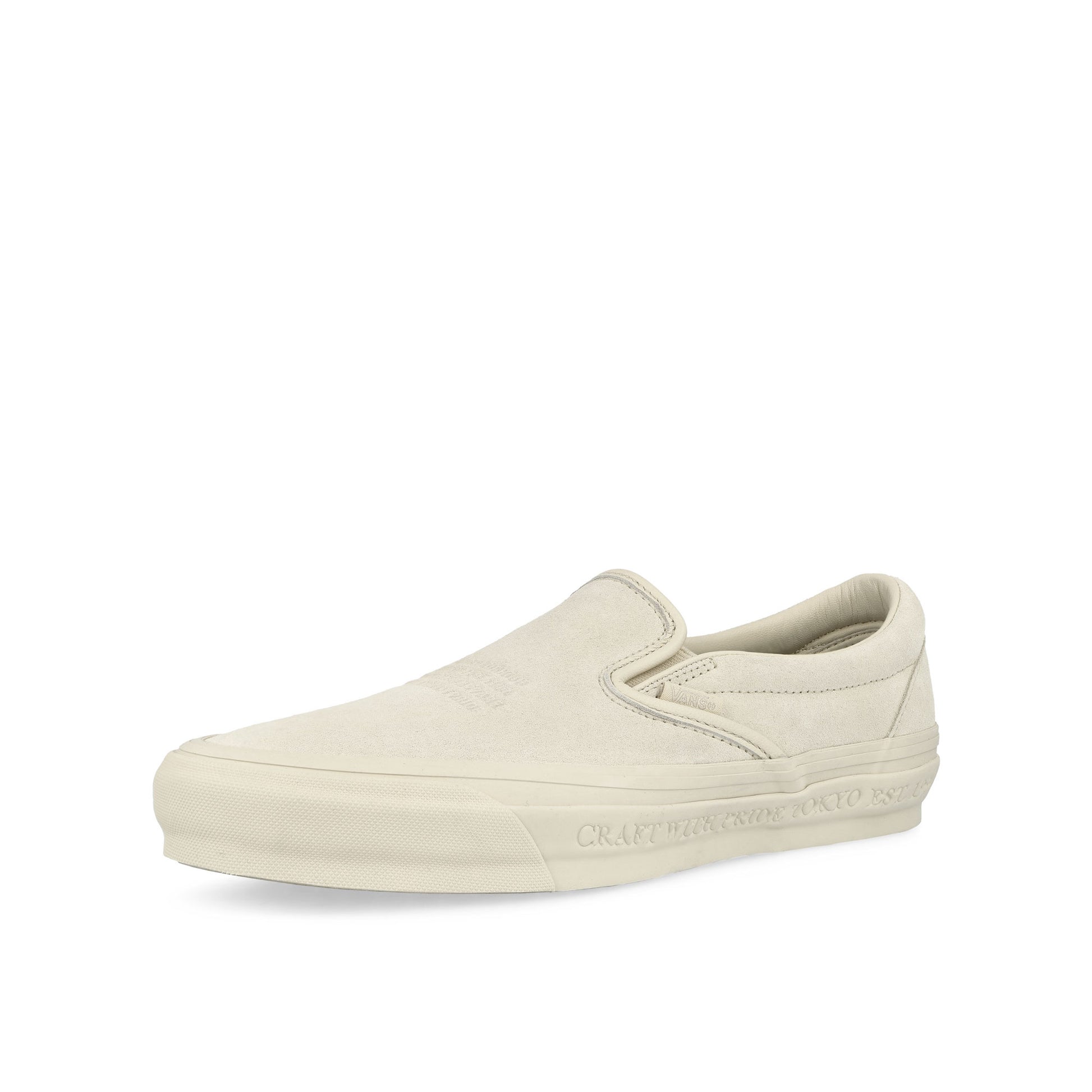 Vans OTW Classic Slip On 98 Beige Sneaker Detail view 4 | Gate