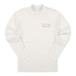 Martine Rose Funnel Neck Crew White T-Shirts M605JC Detail View 1 | GATE
