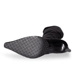 Marine Serre MS Knee-High Boots Black Boots WBO002ACLEA0005-BK99 Detail View 5 | GATE
