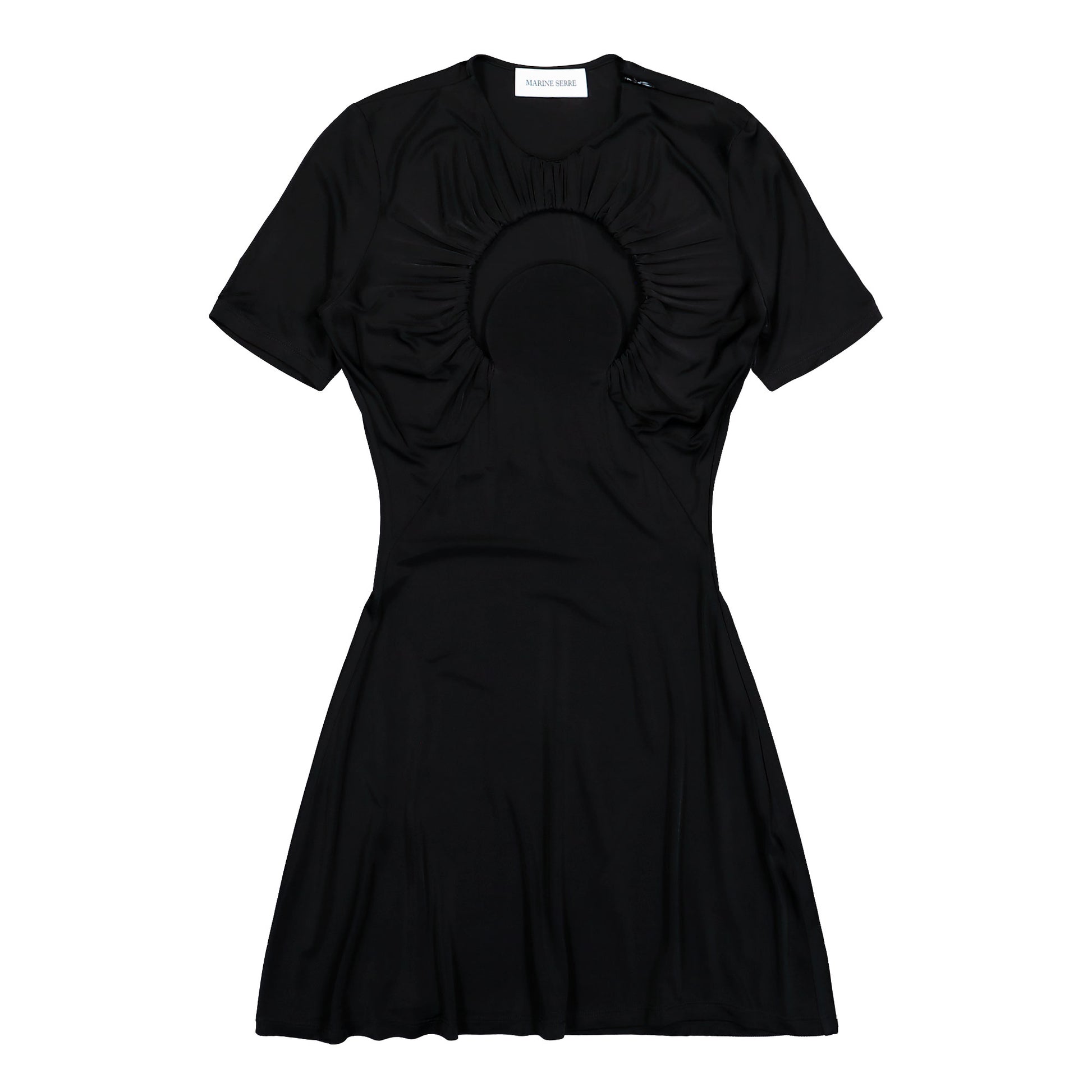 Moon Gathered Mini Dress
