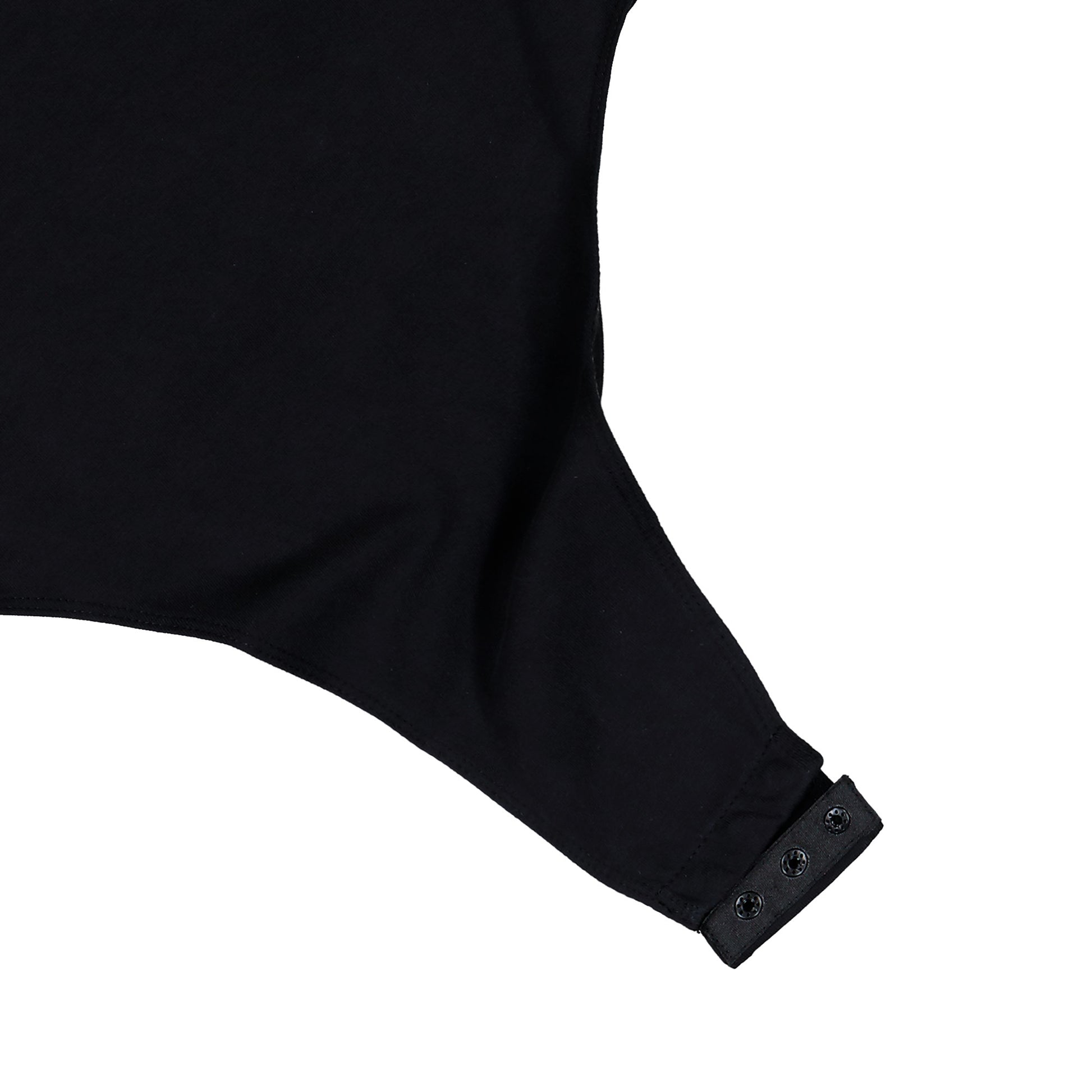 VETEMENTS Leather Cross T-Shirt Body Black Bodies & Bodysuits WE76BD537B Detail View 6 | GATE