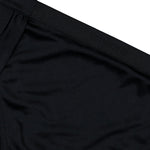 VETEMENTS Open Back Pleated Logo Skirt Black Skirts WE76SK482B Detail View 3 | GATE
