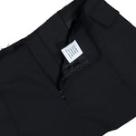 VETEMENTS Deconstructed Tailored Mini Skirt Black Skirts WE76TK363B Detail View 4 | GATE
