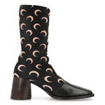 Regenerated All Over Moon Jersey Ankle Boots