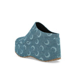 Moon Laser Denim MS Clog