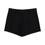 VETEMENTS Reworked Tailored Mini Skirt Black Skirts WH27SK038B Detail View 1 | GATE