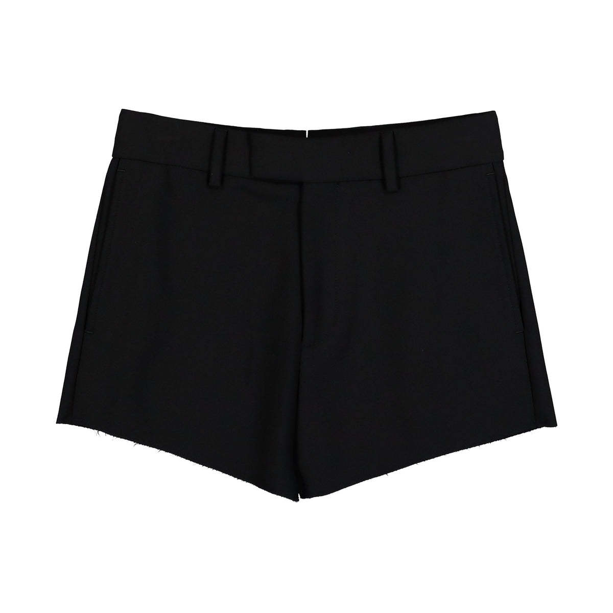 VETEMENTS Reworked Tailored Mini Skirt Black Skirts WH27SK038B Detail View 1 | GATE
