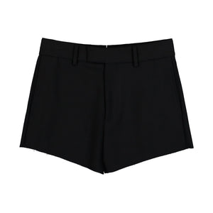 VETEMENTS Reworked Tailored Mini Skirt Black Skirts WH27SK038B Detail View 1 | GATE