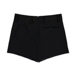 VETEMENTS Reworked Tailored Mini Skirt Black Skirts WH27SK038B Detail View 2 | GATE