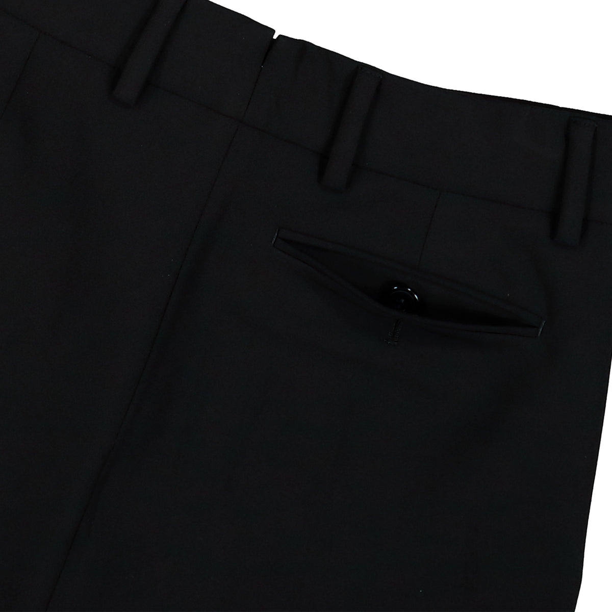 VETEMENTS Reworked Tailored Mini Skirt Black Skirts WH27SK038B Detail View 5 | GATE