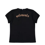 Motorhead x VETEMENTS Skull Cut-Up Fitted T-Shirt Washed Black T-Shirts WH27TR245B Detail View 2 | GATE
