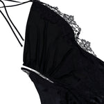 VETEMENTS Reworked Lingerie Mini Dress Black Dresses WH76DR800B Detail View 3 | GATE