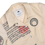 Marine Serre Regenerated Tote Bags Tailoring Jacket Beige Jackets WJA032 UWOV0009 WH50 Detail View 3 | GATE