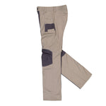 Gmbh Cargo Trousers With Knee Patches Grey / Beige  Pants Wolfgang Detail View 3 | GATE

